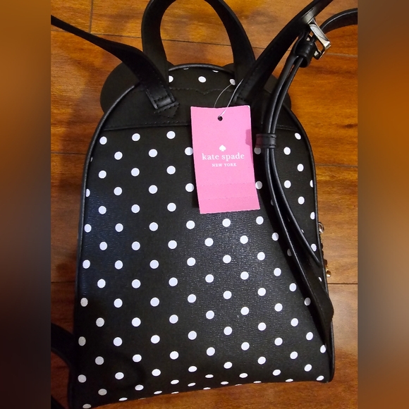 NWT Kate Spade x Disney Minnie Mouse Dome Backpack - Picture 9 of 10